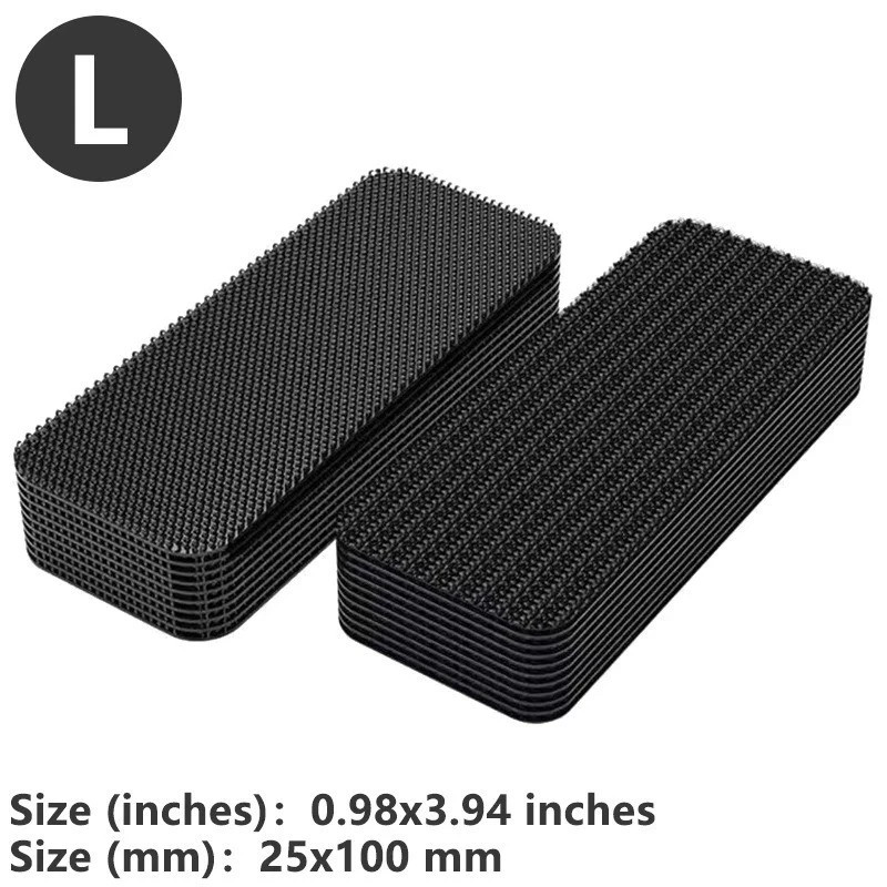 Extra Strong Adhesive Hook & Loop Fastener Tape Double-Sided Carpet Fixing Pads