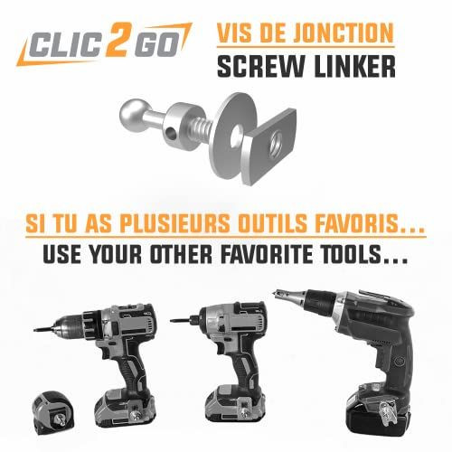 Clic 2 Go Screw Linker Tool Holster black