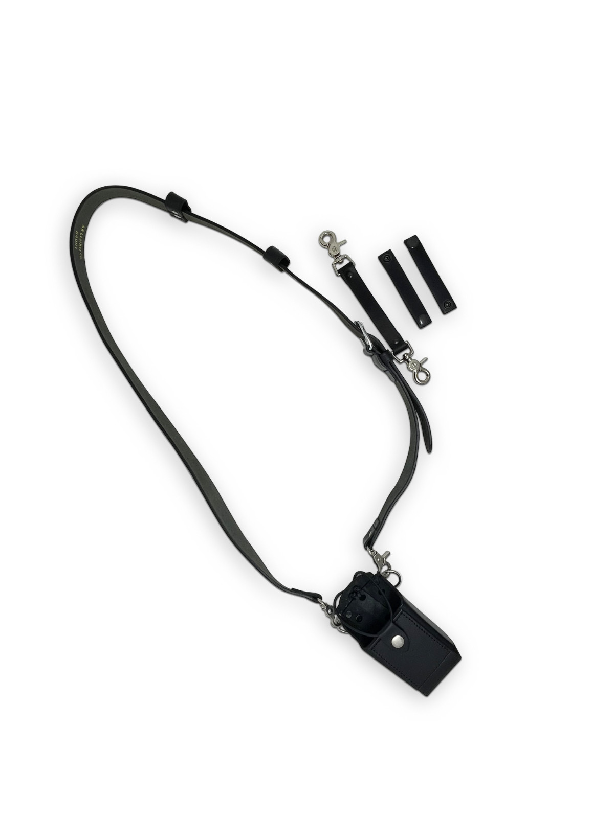Firefighter Radio Strap & Holder - Fire EMS Police - Mic Loops and Anti-Sway