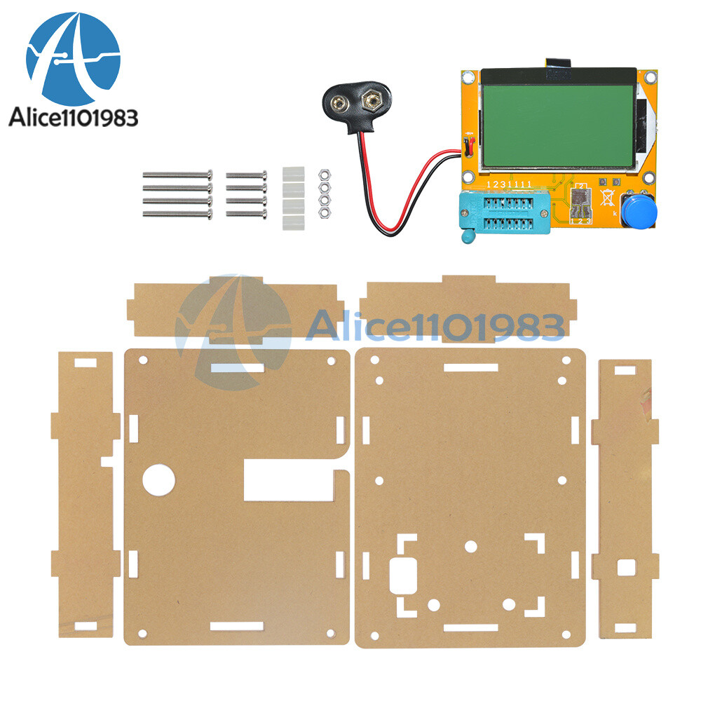 Clear LCR-T4 Transistor Tester Diode Triode Capacitance LCR Meter Module