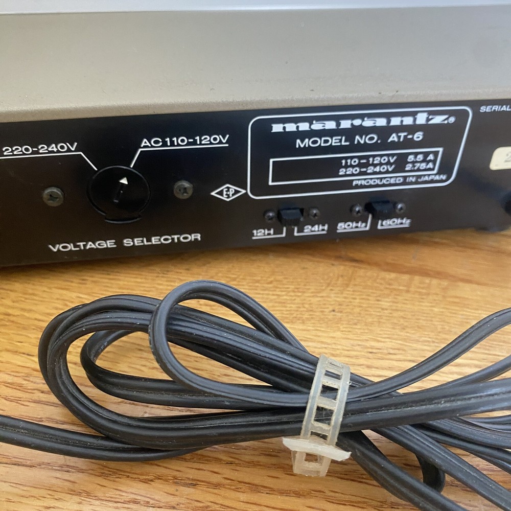 Vintage Marantz AT-6 Audio Digital Timer Tested Dim Display