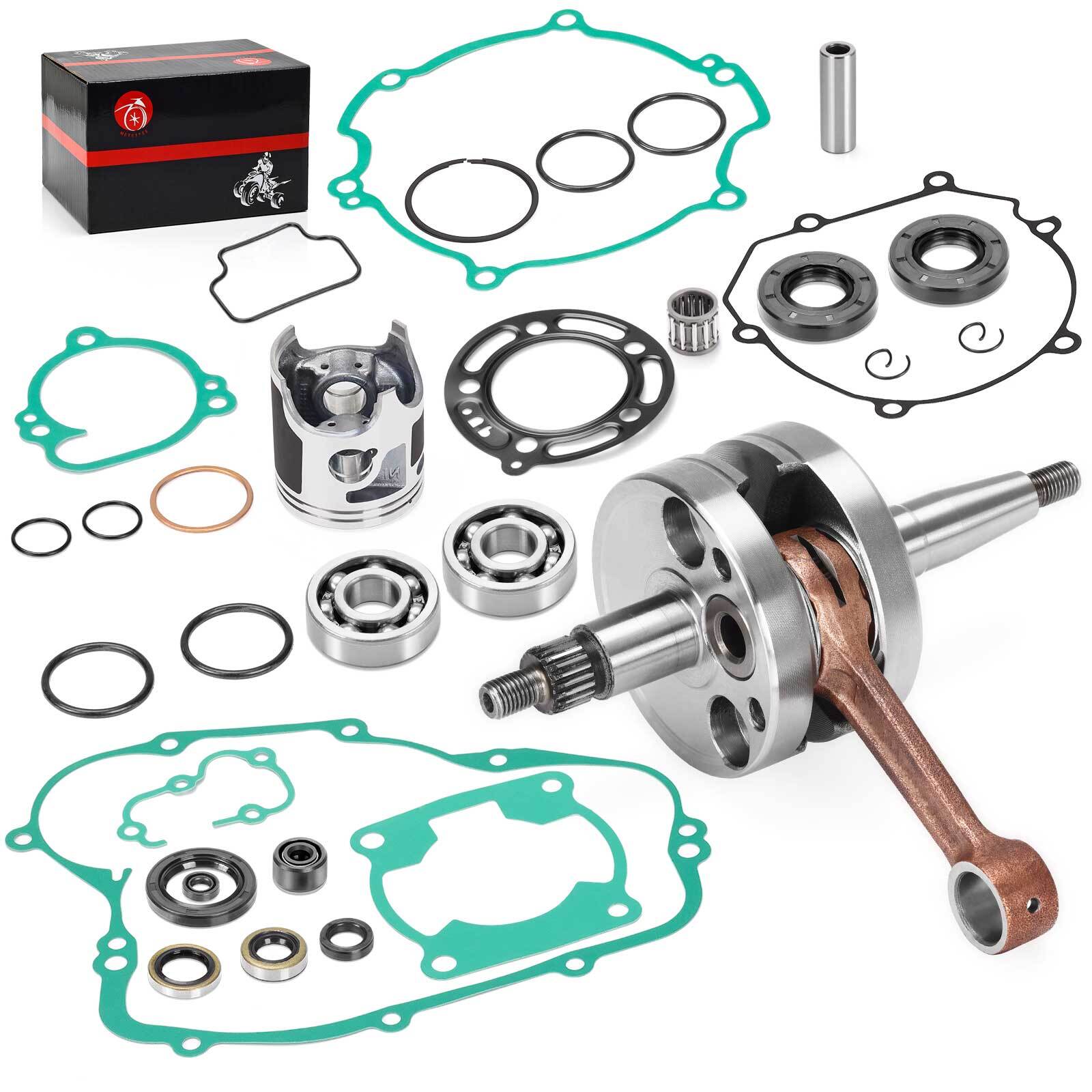 ENGINE REBUILD KIT CRANKSHAFT PISTON GASKETS Seal For KAWASAKI KX 85 2006-2013