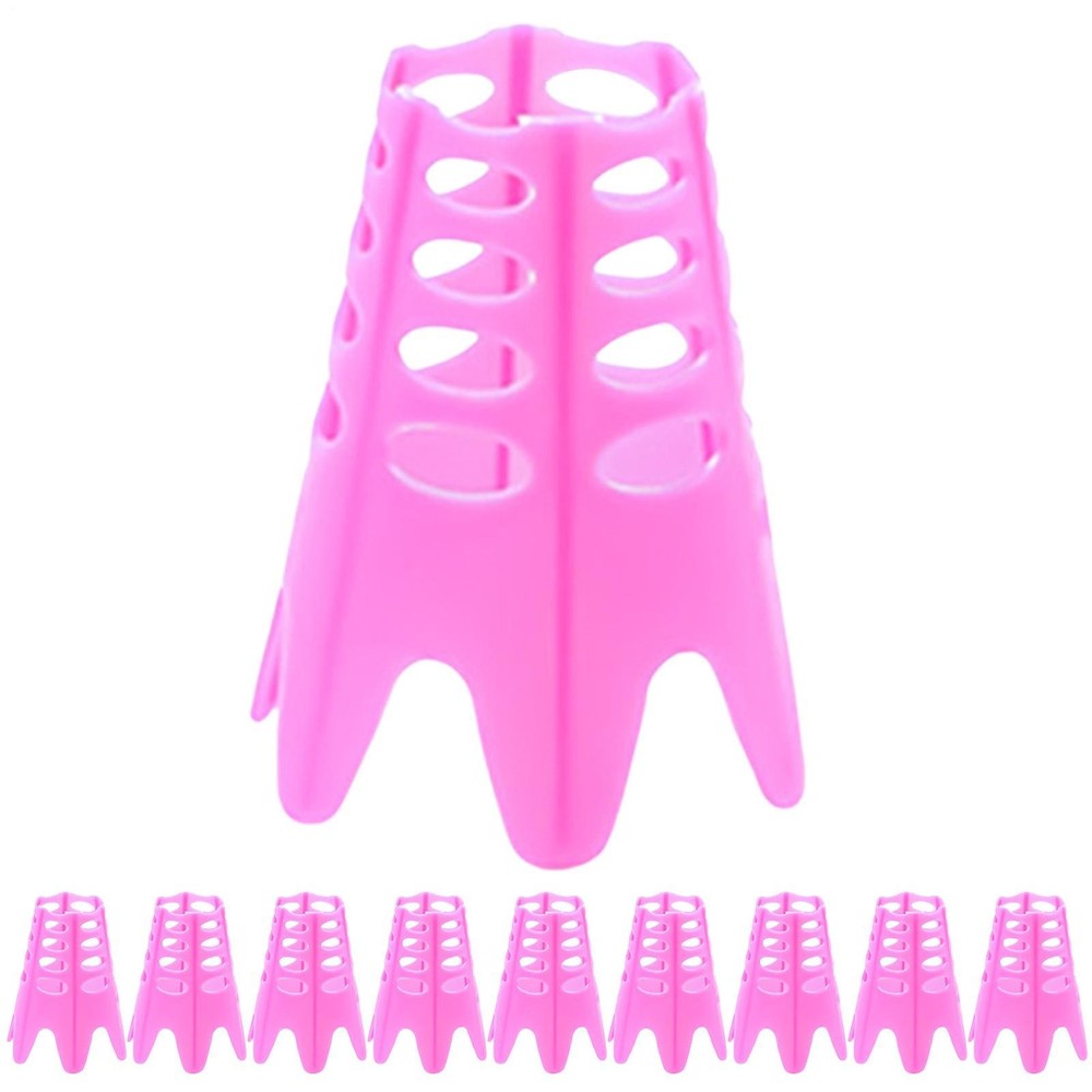 Golf Simulator Tees 10pcs Golf Training Practicing Claw Tees Reboundable PE Tees