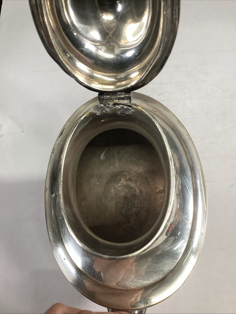 Antique Silver Plated Teapot - NS 156