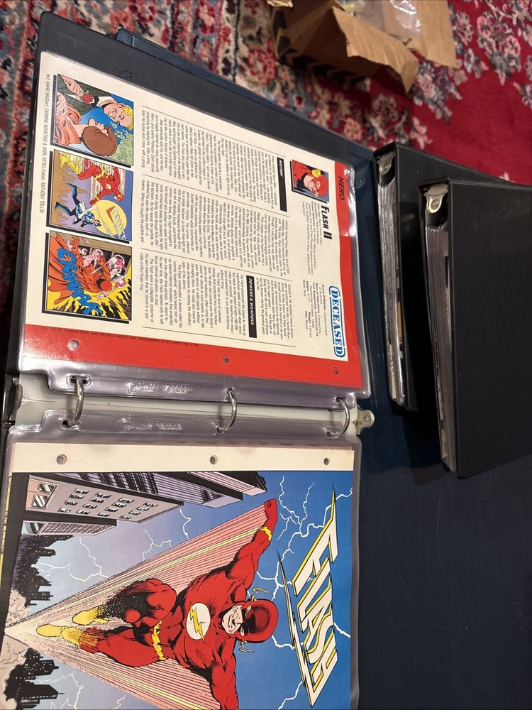 Comic Book Bio Binder