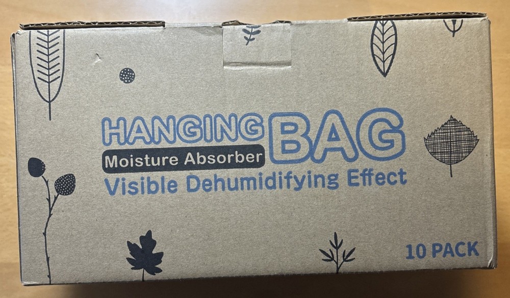10 Pack - Vacplus Hanging Moisture Absorber Bags