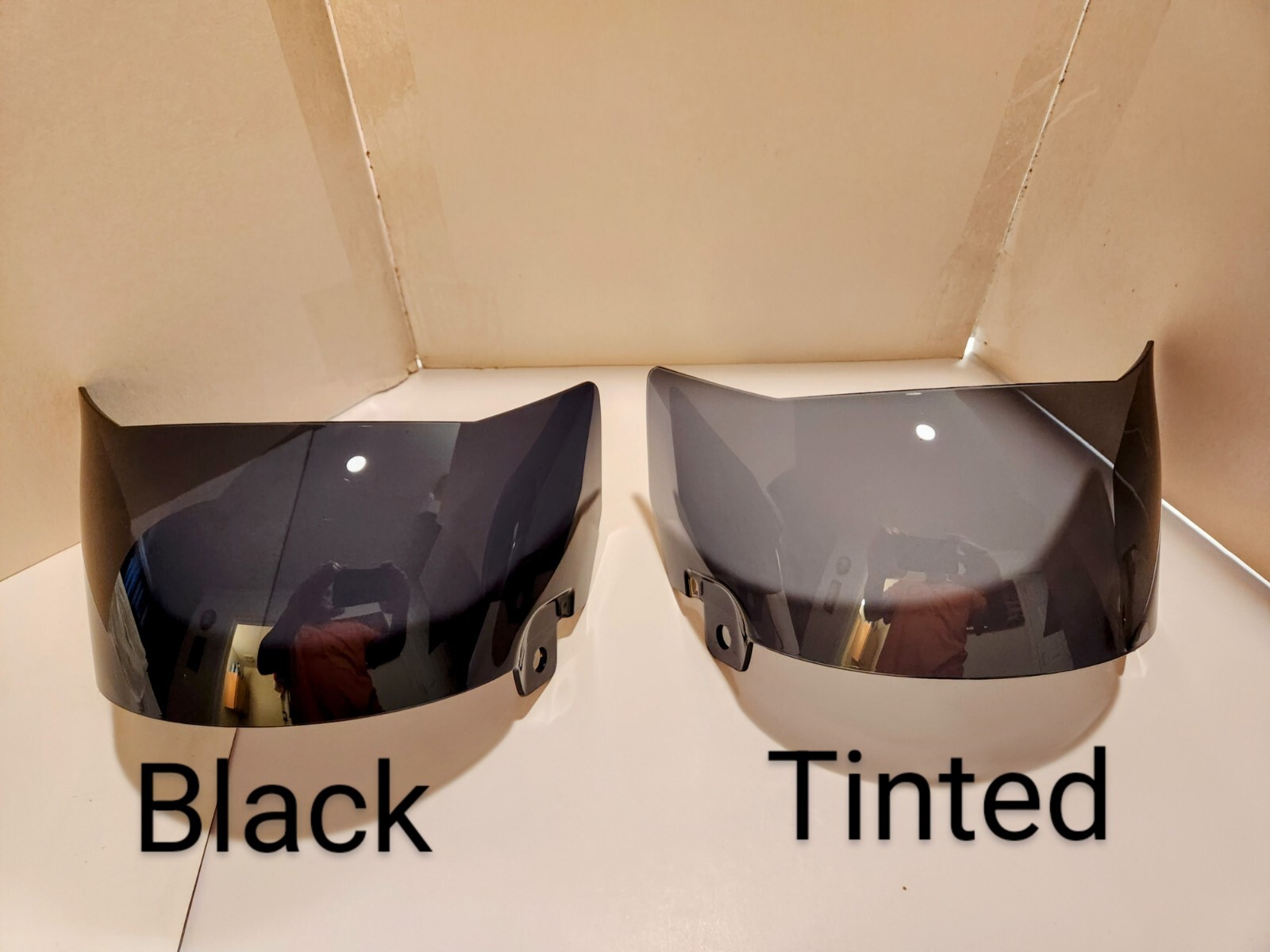 LIGHT SMOKE TINTED SPEED FLEX & F7 Full Size Football Helmet Oculus Visor +Clips