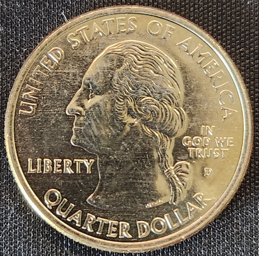 2000-D Copper/Nickel Virginia State Quarter - Unc