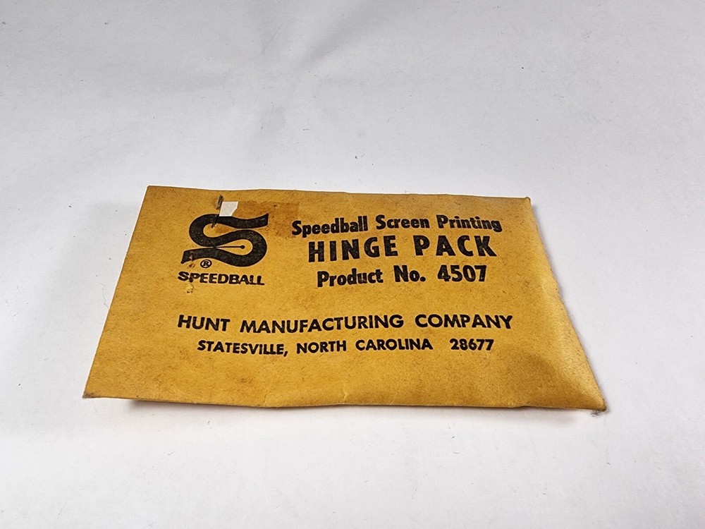 Speedball Screen Printing Single Hinge Pack