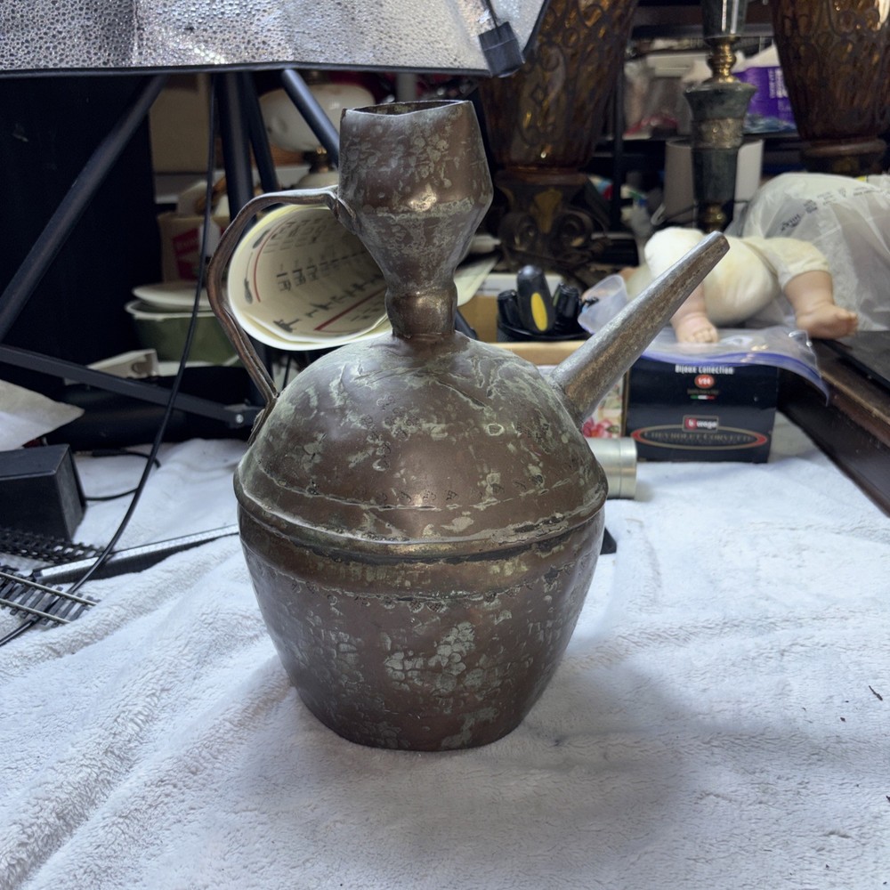 North African Copper Water Kettle