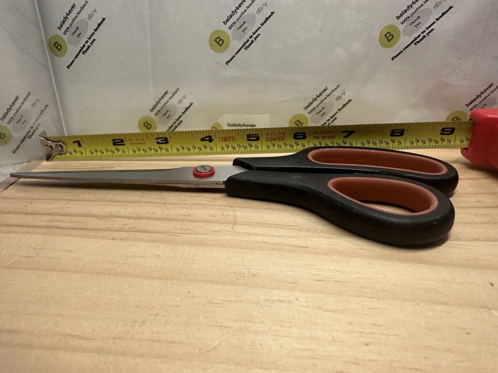 8.5” Soft Grip Scissors Stainless Steel Scissors