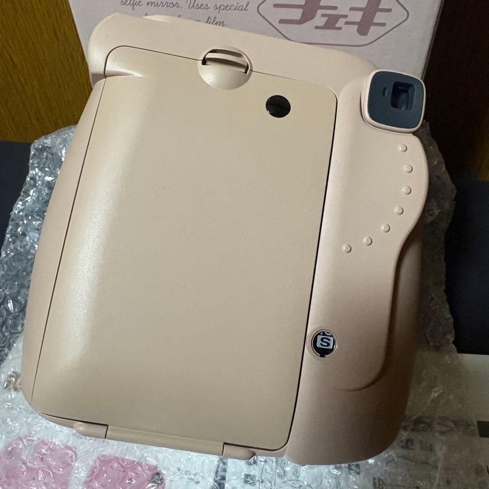 Instax mini 8+ instant camera body, Cocoa color