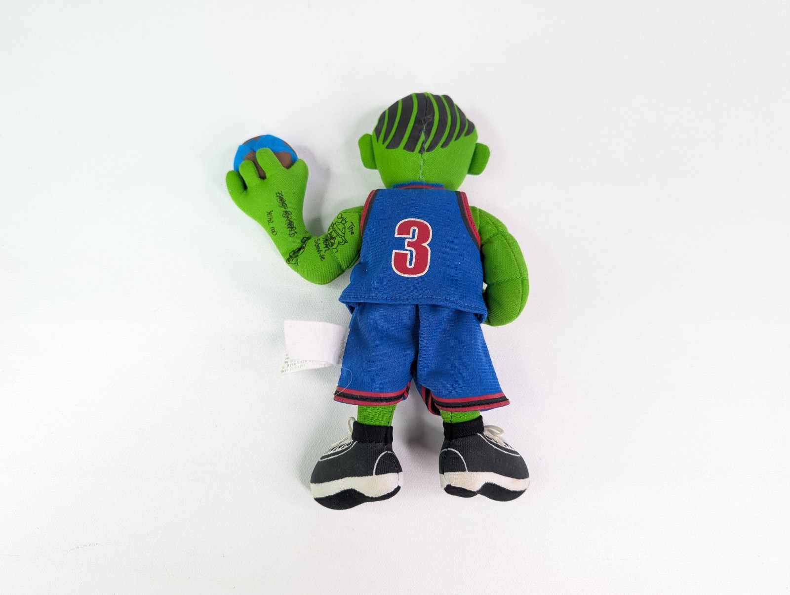 Vintage Alien Allen Iverson #3 Meanies 2000 All Star 8" Plush Figure