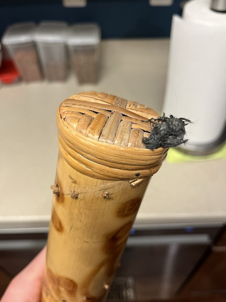 Sawtooth Bamboo Rainstick 24”