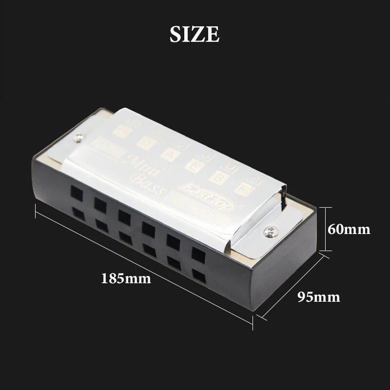 EASTTOP MN10 Harmonica Professional Orchestral Harmonica Bass Ensemble harmonica