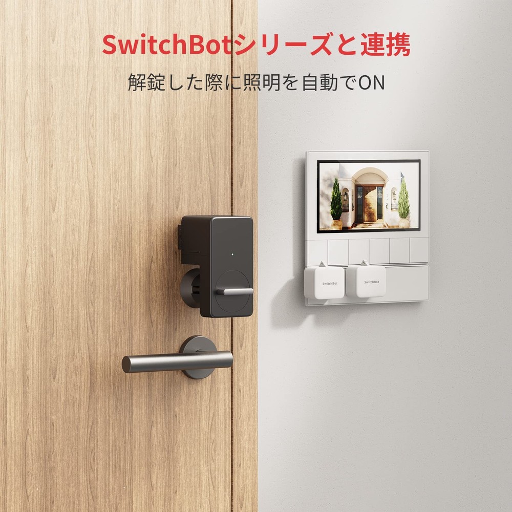 SwitchBot Smart Lock Fingerprint Authentication Pad Set Alexa Smart Home Switchb