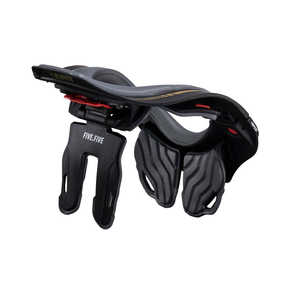 LEATT 5.5 Motorcycle Neck Protector Black Grey CE Certified