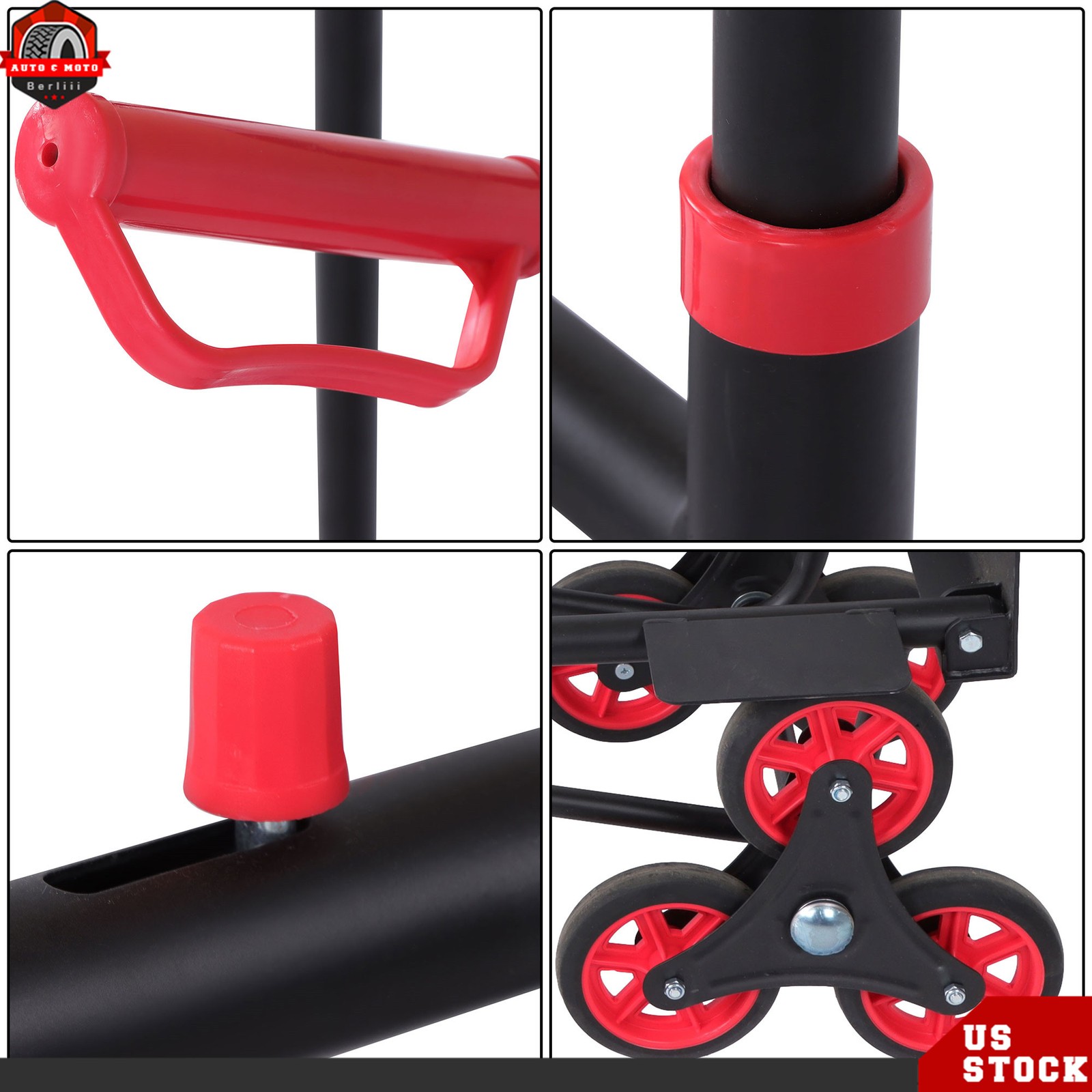 440 Lbs Capacity Stair Climber Hand Truck Dolly Heavy Duty Stair Climbing Cart