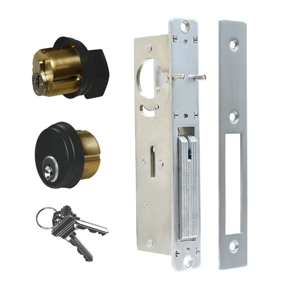 Storefront Door Lock Alsecure Commerical Mortise Lock Swing Deadbolt & Solid ...