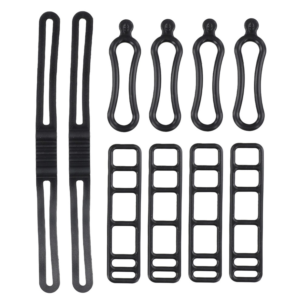 Lightweight and Compact Bike Silicone Mount Strap for Easy Light Installation