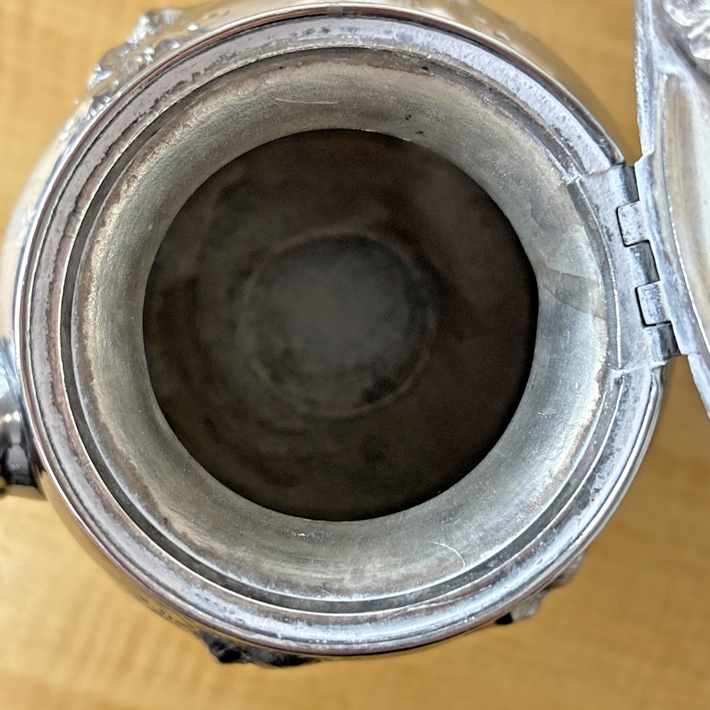 Antique Silver Meriden Britannia Coffee / Tea Pot