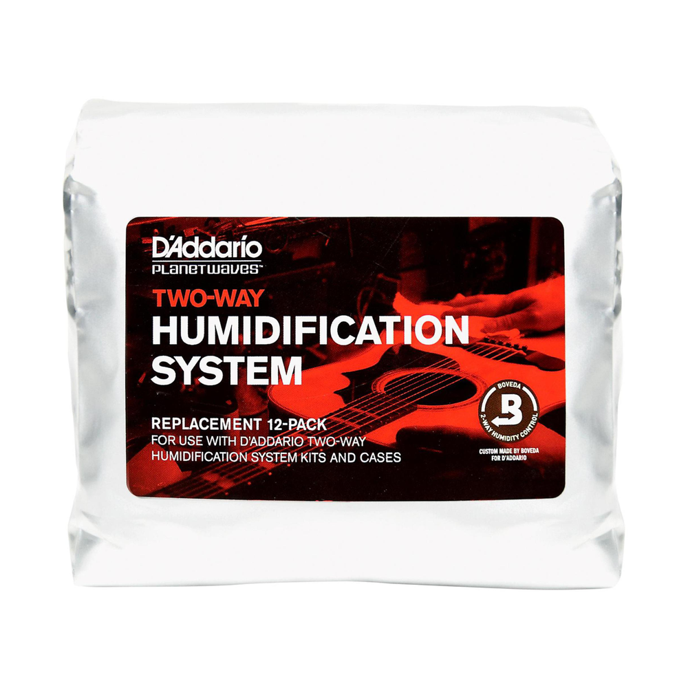 D'Addario Two-Way Humidification Replacement 12 pack