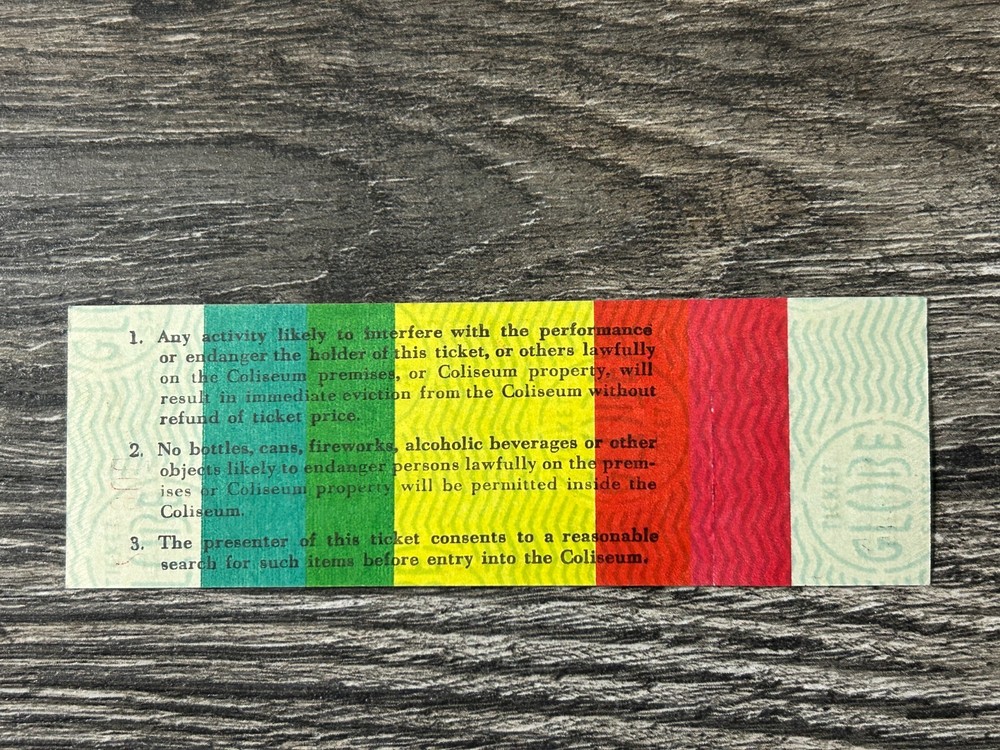 KISS FULL TICKET STUB Dynasty Concert Tour Seattle WA 1979 Vintage Kiss Aucoin