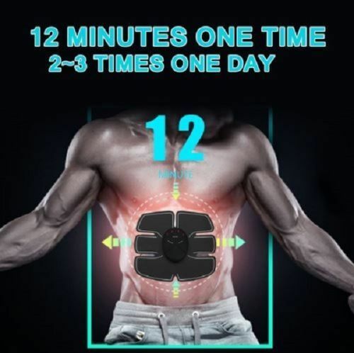 Ultimate EMS AB & Arms Muscle Simulator ABS Training Home Abdominal Trainer Set