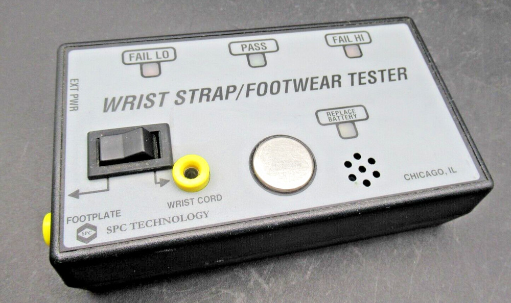 SPC Technology Wrist Strap / Footwear Tester *GREAT CONDITION*