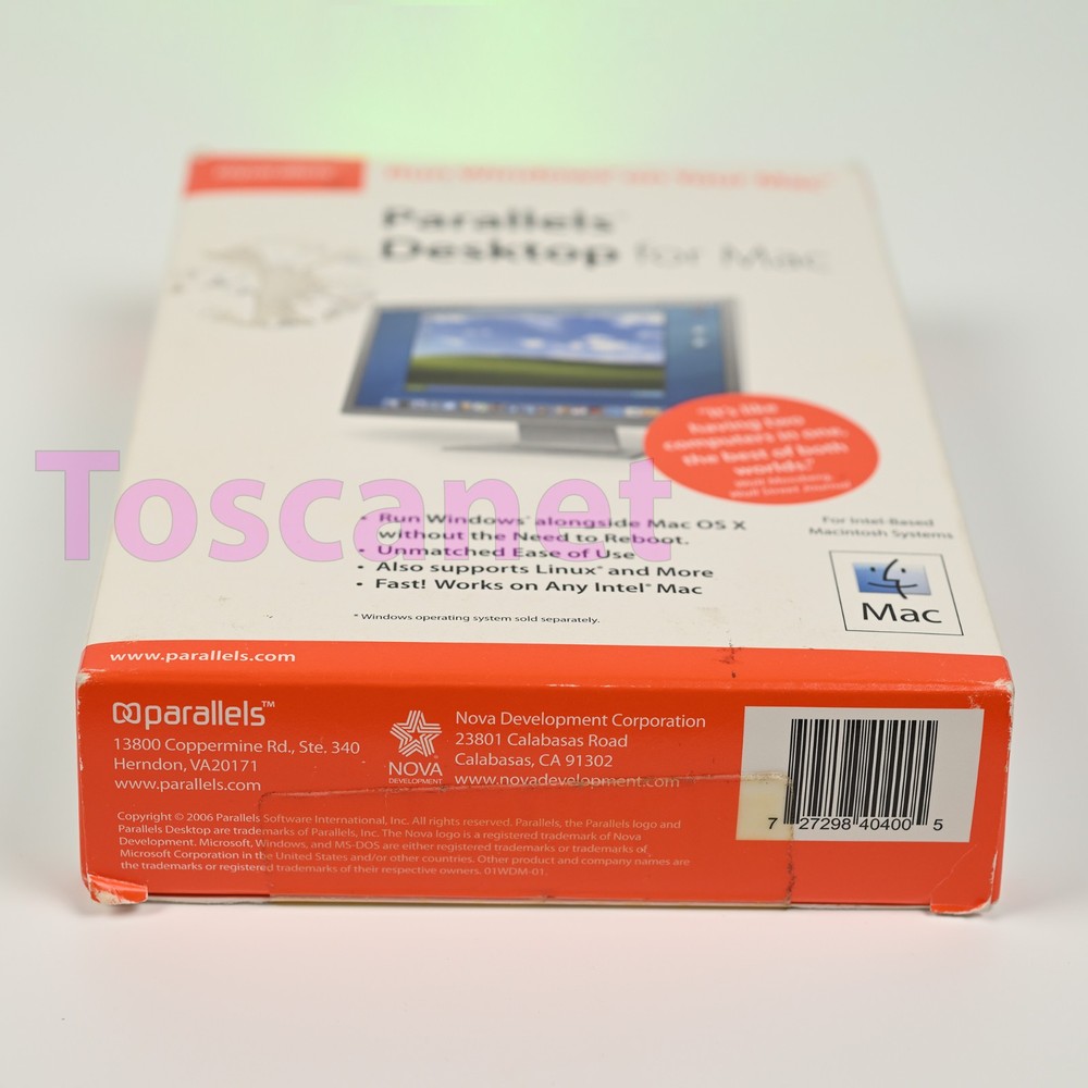 Parallels Desktop for Mac, Run Windows on Your Mac OS X, Pre Owned