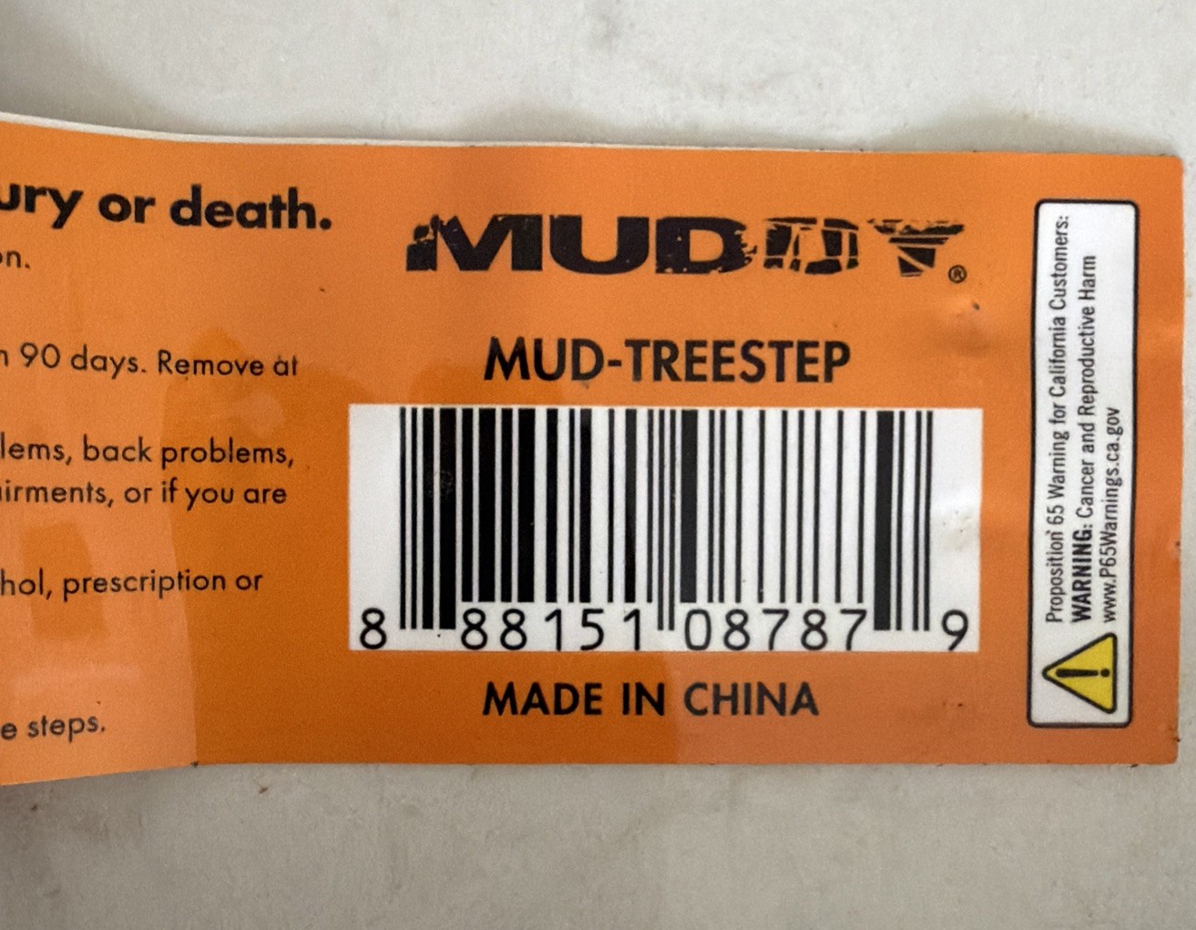 LOT OF 42 - MUDDY THREADED TREE CLIMBING STEPS - MDY-101 - NEW & NEVER USED!!