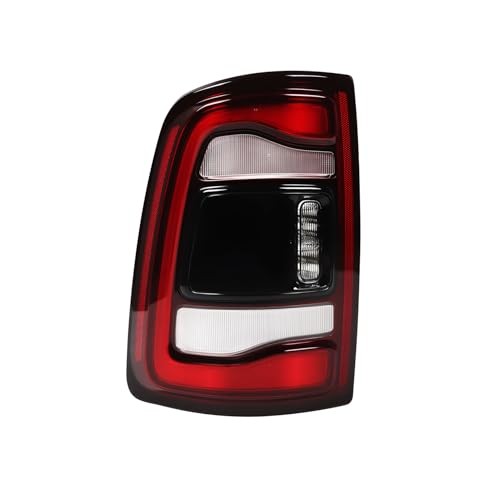 Smoked Side Tail Light Assembly w/Blind Spot Compatible with 2019-2023 Ram Left