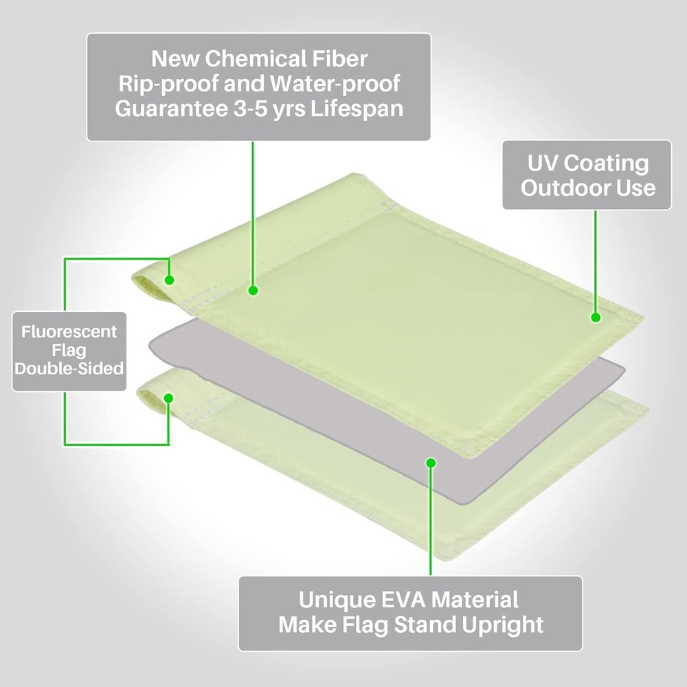 Double Sided Novelty Backyard Light Targets - 4-Pack