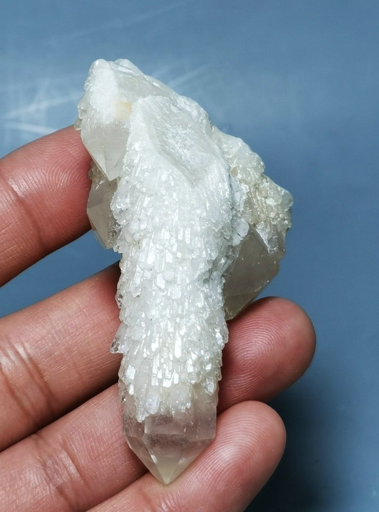 Rare Himalayan Quartz Crystal Cluster Specimen