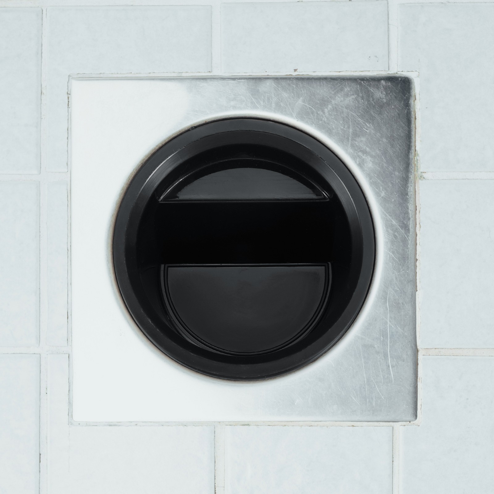 Floor Drain Anti-Odor Core Shower Floor Drain Backflow Preventer Black 2PACK