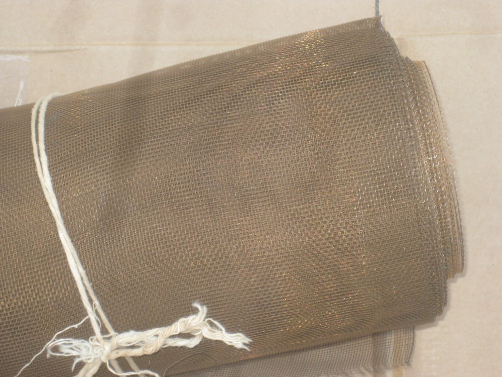 Unbranded copper insect screen roll 36"X42ft