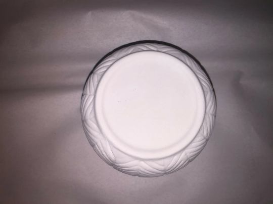 Unique Chevron Style Fusing Slump Draping Bowl mold