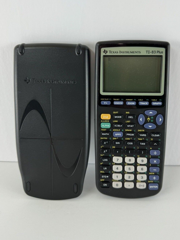 TI-83 Texas Instruments  Calculator Tested Working Clean