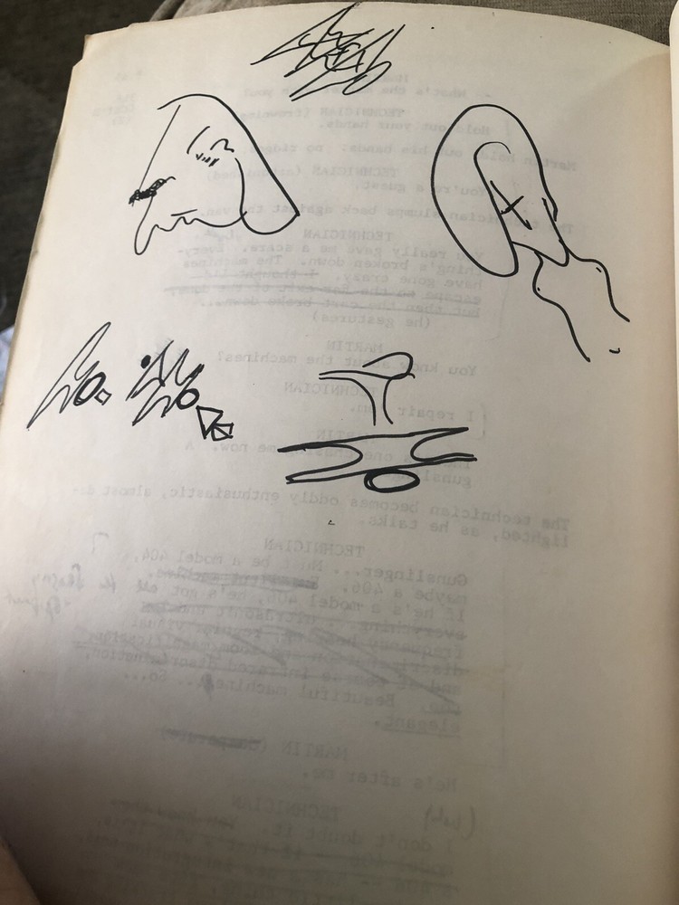 WESTWORLD VINTAGE SCRIPT by Michael Crichton