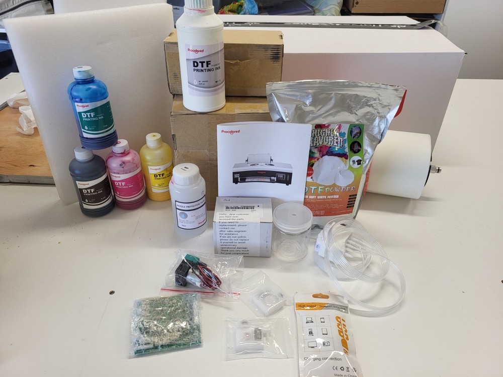 Procolored F8 DTF L800 Roll Printer Bundle with Inline Auto Shaker Oven
