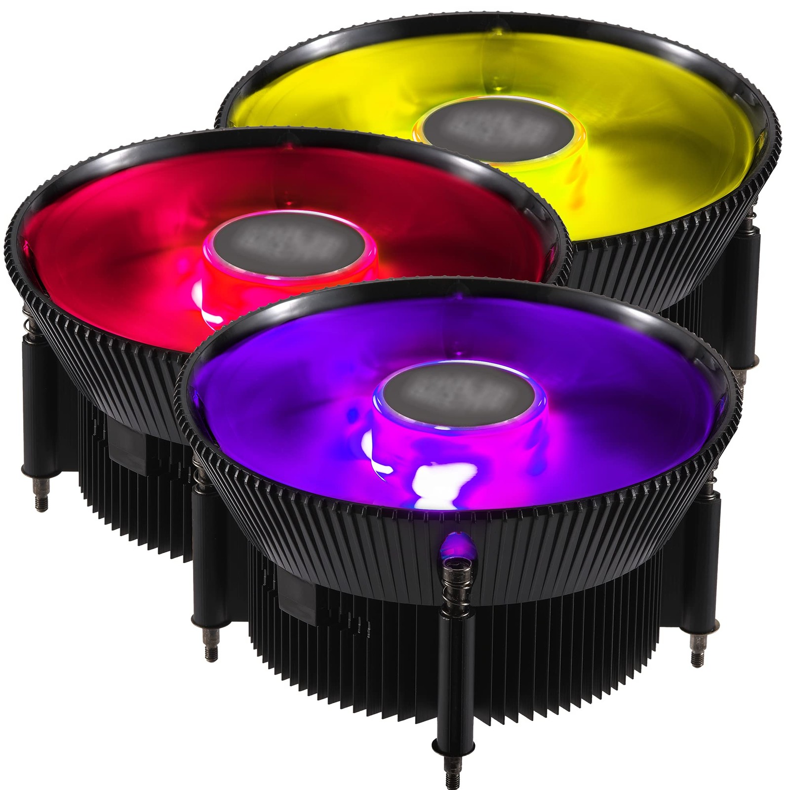 Cooler Master i71C RGB Intel Low-Profile CPU Air Cooler Fan Anodized Aluminum