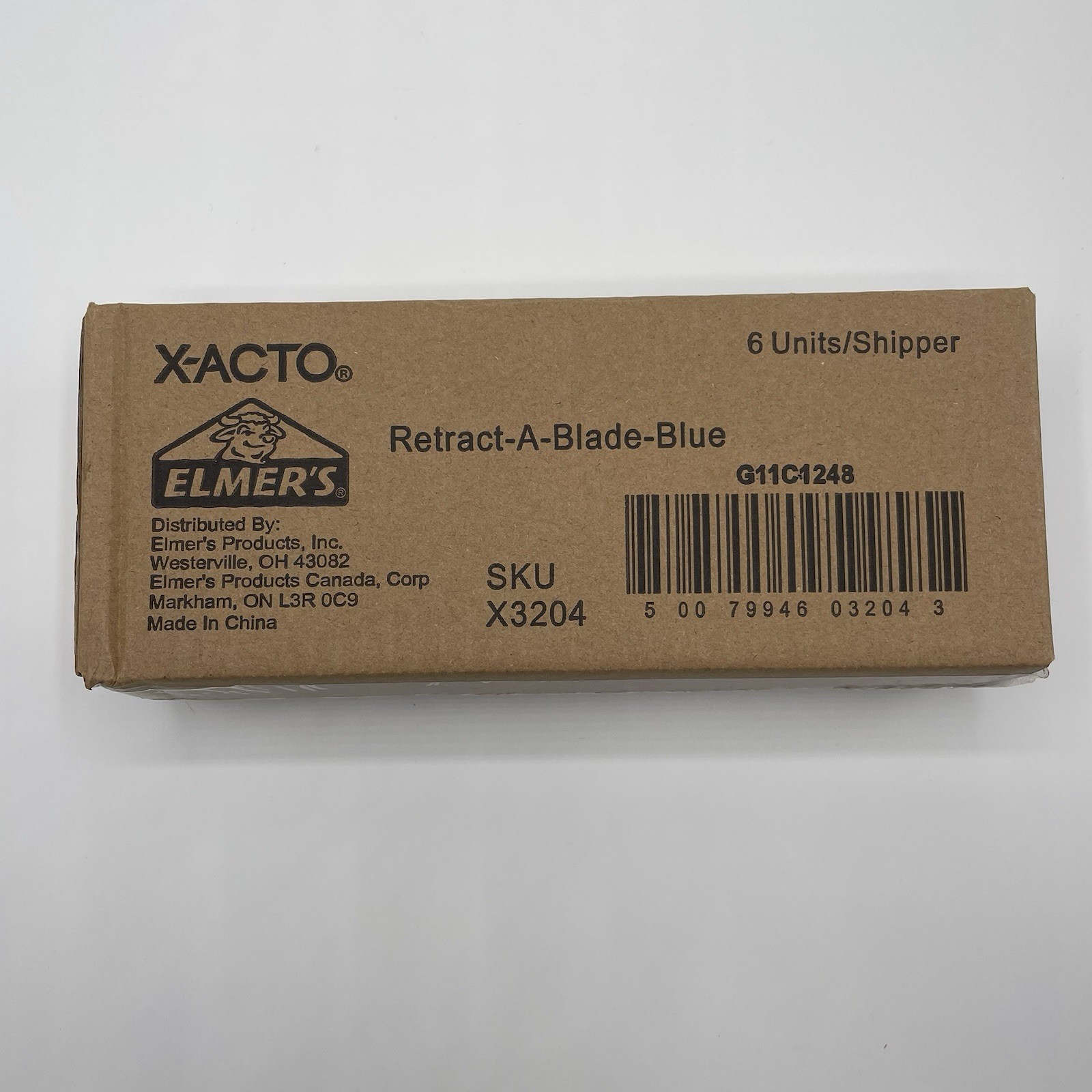 X-ACTO Retract-A-Blade Cutting Knife X3204 Utility Cutter, Craft Knife, BOX OF 6