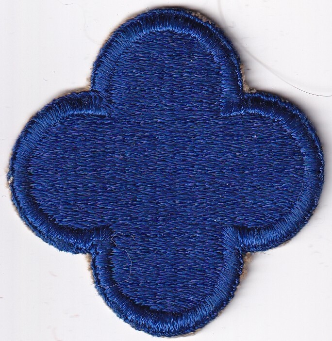 88th Infantry Division patch "Clover Leaf" "Blue Devils" US Army real WWII make