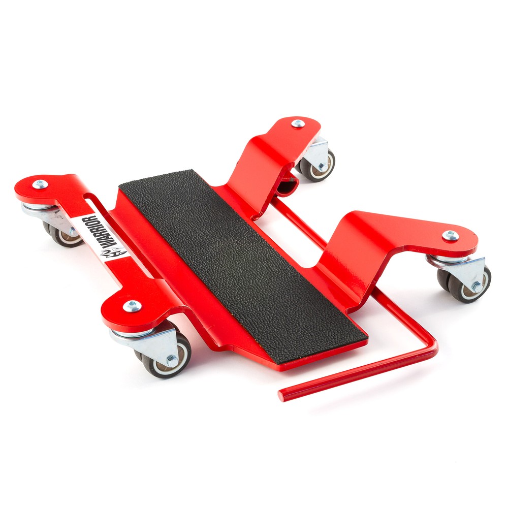 Warrior Deluxe Motorcycle Centre Stand Mover / Dolly - Garage Or Workshop Use