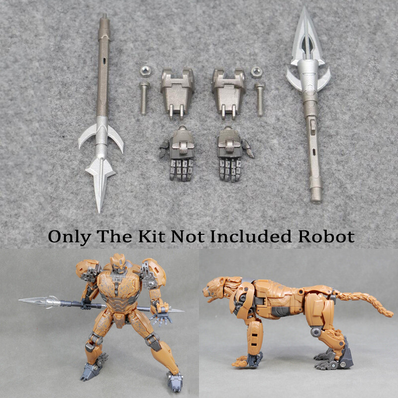 Upgrade Kit For SS98 Cheetor Replacement Foot Movable Hand Spear Weapon