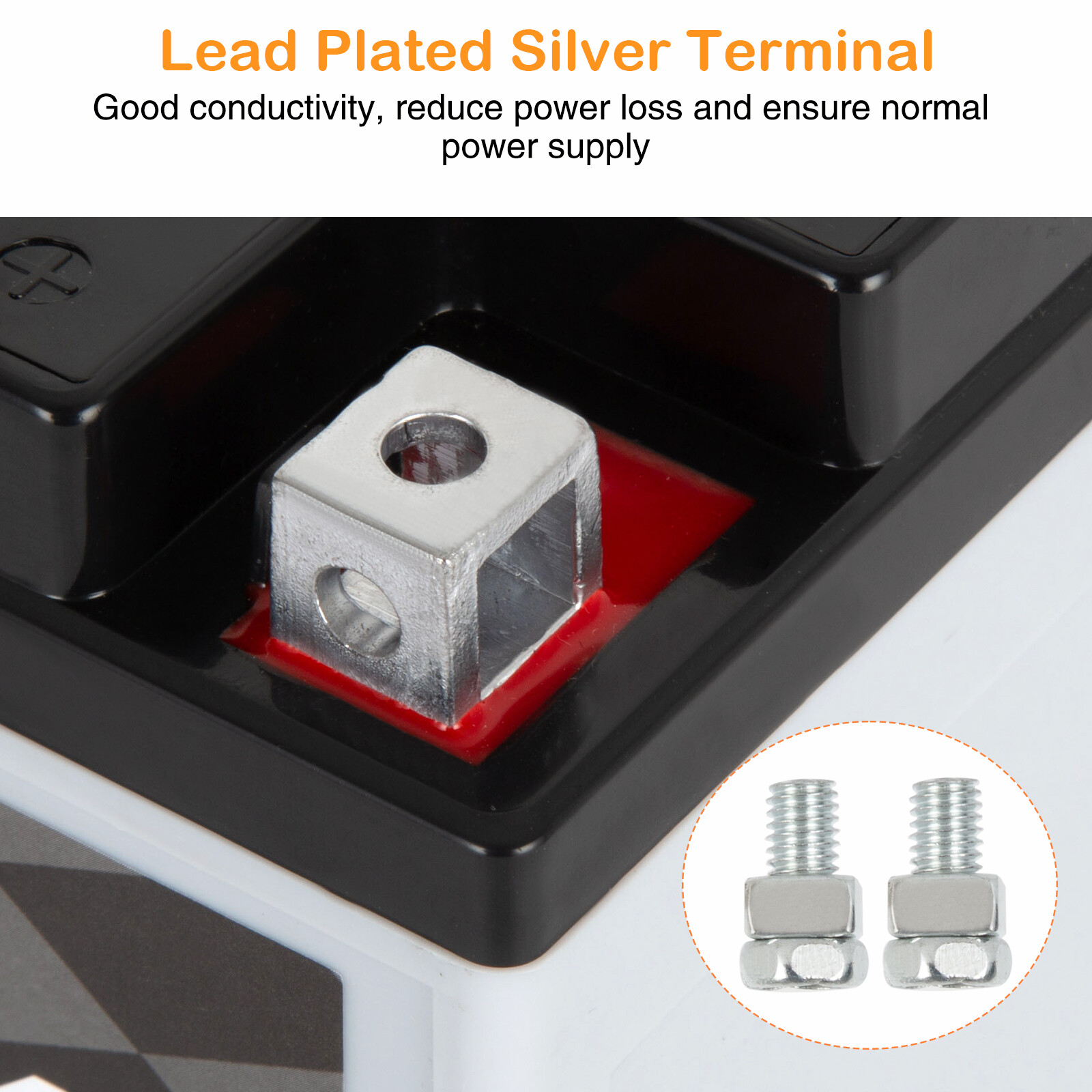 YTX20L-BS High Performance Maintenance Free Sealed AGM Battery For Motorcycle