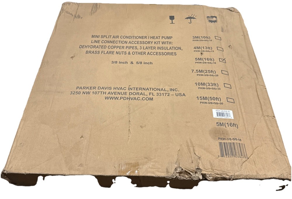 Mini Split AC/Heat Pump Line Connection Accessory Kit