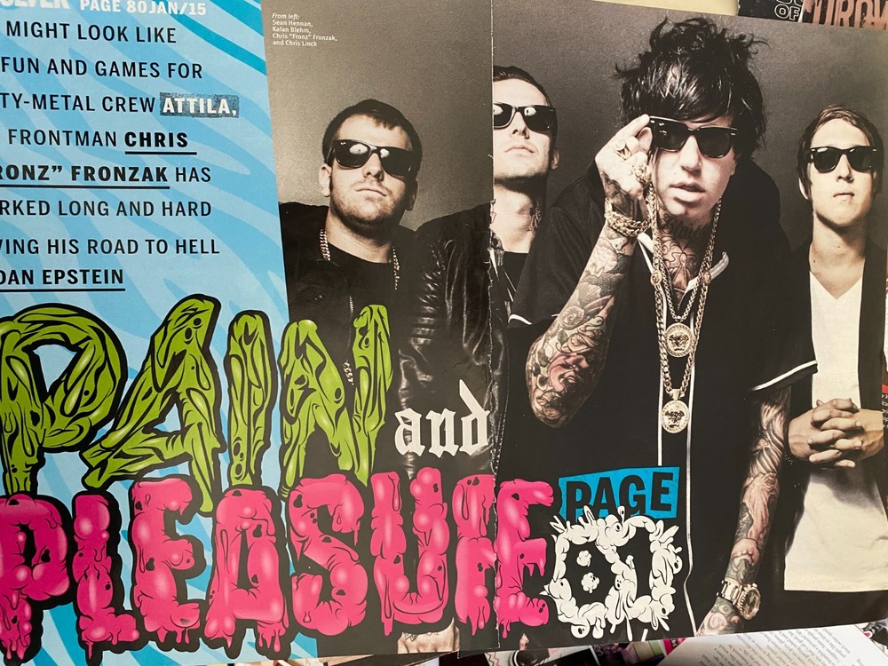 Attila, Three Page Vintage Clipping