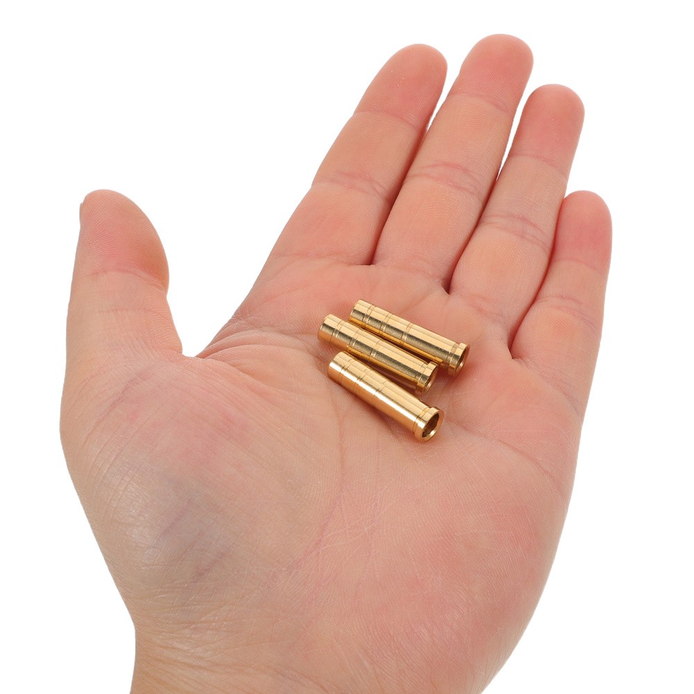 12 Pcs Arrow Connection Seat Points Insert Archery Connector Accessories Brass