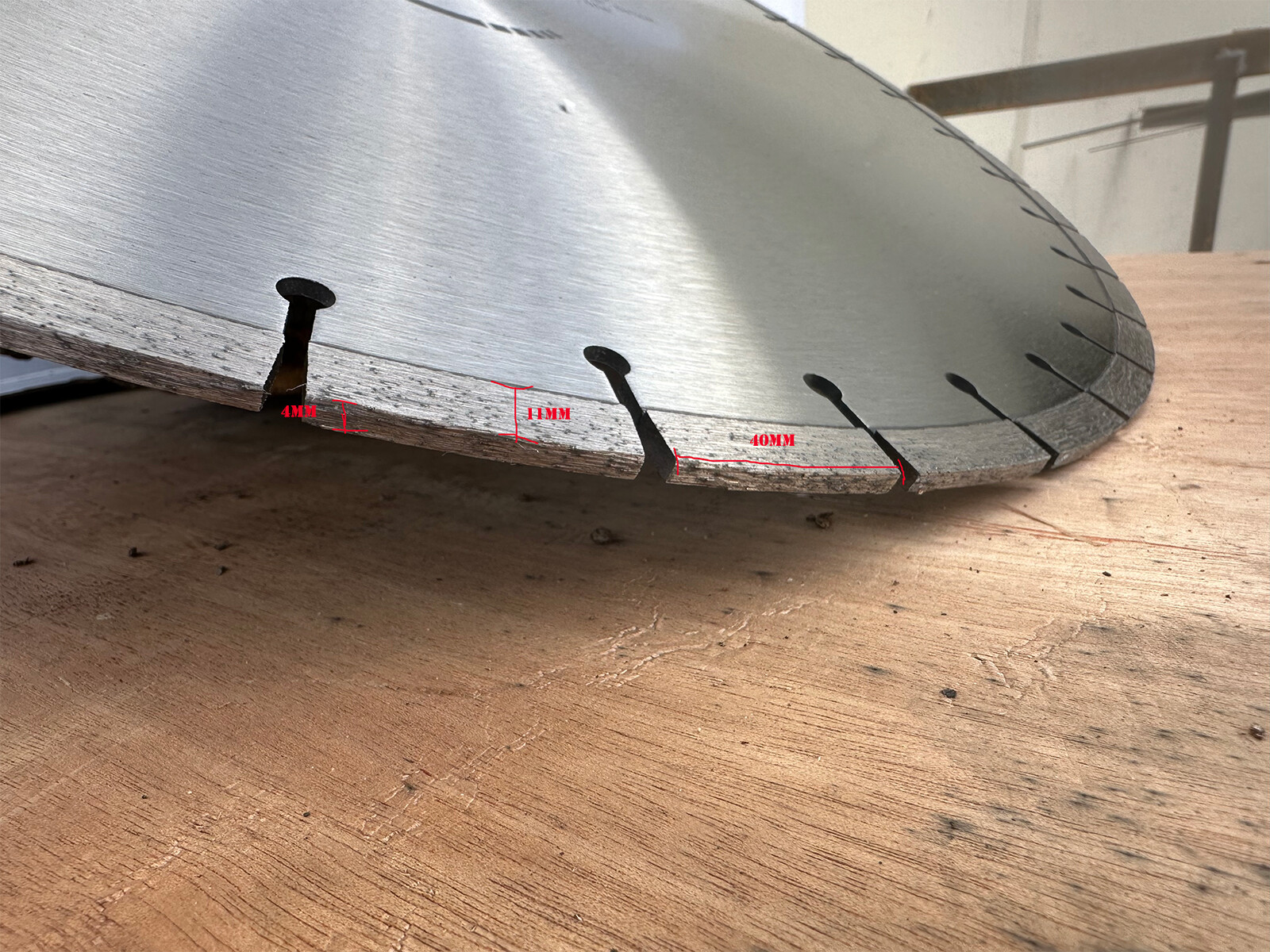 20" Diamond Saw Blade 36 Segment 4 Cutting Asphalt Concrete Masonry Block Paver